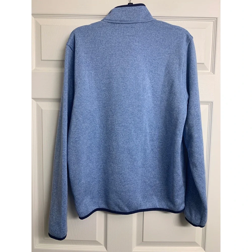J.Crew Authentic Fleece Medium Light Blue‎ Lightweight Sweatshirt Pullover